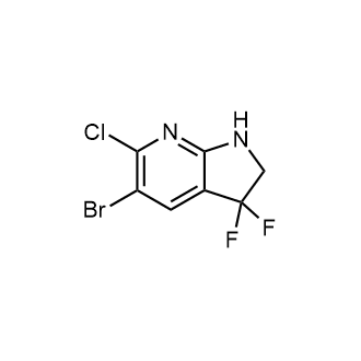 5-Bromo-6-chloro-3,3-difluoro-2,3-dihydro-1H-pyrrolo[2,3-b]pyridine|CS-0866235