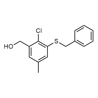 (3-(Benzylthio)-2-chloro-5-methylphenyl)methanol|CS-0866257