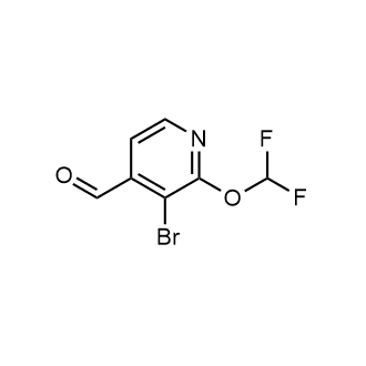 3-Bromo-2-(difluoromethoxy)isonicotinaldehyde|CS-0866274