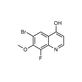 6-Bromo-8-fluoro-7-methoxyquinolin-4-ol|CS-0866325