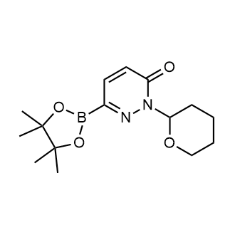 2-(Tetrahydro-2H-pyran-2-yl)-6-(4,4,5,5-tetramethyl-1,3,2-dioxaborolan-2-yl)pyridazin-3(2H)-one|CS-0866432