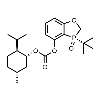 (S)-3-(tert-Butyl)-3-oxido-2H-benzo[d][1,3]oxaphosphol-4-yl ((1R,2S,5R)-2-isopropyl-5-methylcyclohexyl) carbonate|CS-0866442