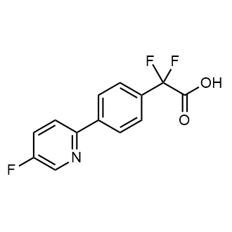 α,α-Difluoro-4-(5-fluoro-2-pyridinyl)benzeneacetic acid|CS-0866620