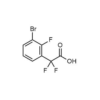 3-Bromo-α,α,2-trifluorobenzeneacetic acid|CS-0866625
