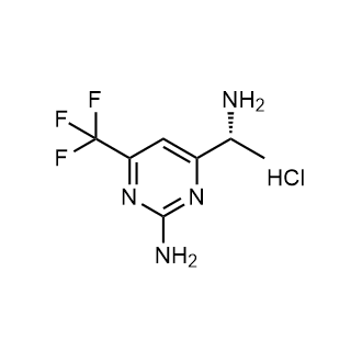 (R)-4-(1-Aminoethyl)-6-(trifluoromethyl)pyrimidin-2-amine hydrochloride|CS-0866708