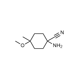 1-Amino-4-methoxy-4-methylcyclohexane-1-carbonitrile|CS-0866859