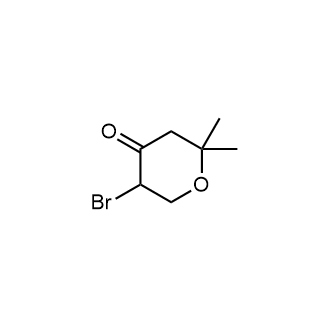 5-Bromo-2,2-dimethyltetrahydro-4H-pyran-4-one|CS-0866976