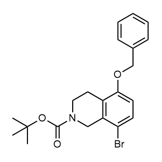 tert-Butyl 5-(benzyloxy)-8-bromo-3,4-dihydroisoquinoline-2(1H)-carboxylate|CS-0866985