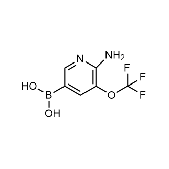 (6-Amino-5-(trifluoromethoxy)pyridin-3-yl)boronic acid|CS-0867056