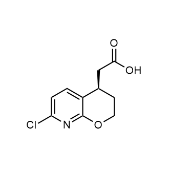 (R)-2-(7-Chloro-3,4-dihydro-2H-pyrano[2,3-b]pyridin-4-yl)acetic acid|CS-0867089