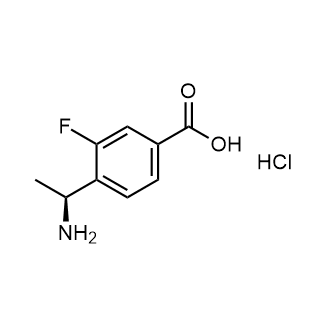 (S)-4-(1-Aminoethyl)-3-fluorobenzoic acid hydrochloride|CS-0867102