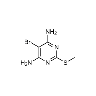 5-Bromo-2-(methylthio)pyrimidine-4,6-diamine|CS-0867165