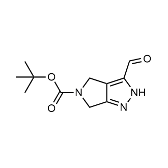 tert-Butyl 3-formyl-2,6-dihydropyrrolo[3,4-c]pyrazole-5(4H)-carboxylate|CS-0867185