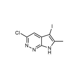 3-Chloro-5-iodo-6-methyl-7H-pyrrolo[2,3-c]pyridazine|CS-0867474