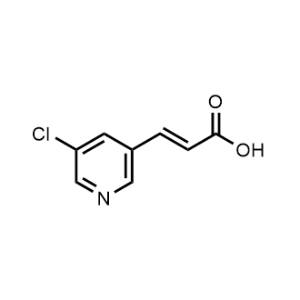 (E)-3-(5-Chloropyridin-3-yl)acrylic acid|CS-0867534