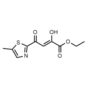 Ethyl 2-hydroxy-4-(5-methyl-2-thiazolyl)-4-oxo-2-butenoate|CS-0867591