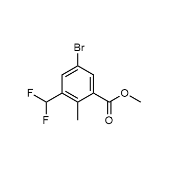 Methyl 5-bromo-3-(difluoromethyl)-2-methylbenzoate|CS-0867715