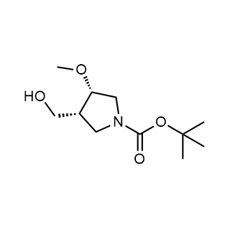 rel-tert-Butyl (3R,4S)-3-(hydroxymethyl)-4-methoxypyrrolidine-1-carboxylate|CS-0867815