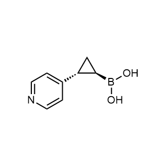 rel-((1R,2R)-2-(Pyridin-4-yl)cyclopropyl)boronic acid|CS-0867826