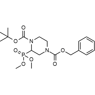 4-Benzyl 1-(tert-butyl) 2-(dimethoxyphosphoryl)piperazine-1,4-dicarboxylate|CS-0867980