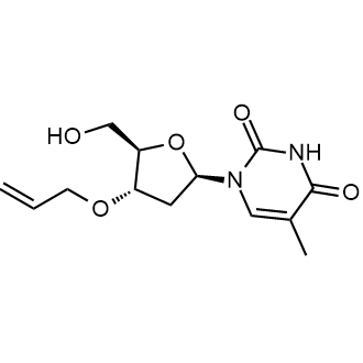 1-((2R,4S,5R)-4-(Allyloxy)-5-(hydroxymethyl)tetrahydrofuran-2-yl)-5-methylpyrimidine-2,4(1H,3H)-dione|CS-0868124