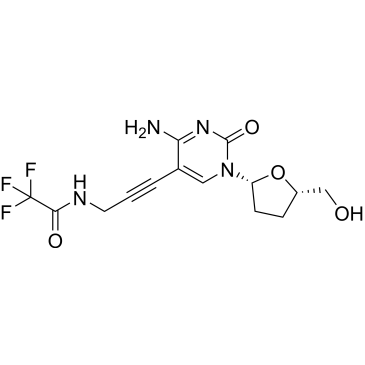 N-(3-(4-Amino-1-((2R,5S)-5-(hydroxymethyl)tetrahydrofuran-2-yl)-2-oxo-1,2-dihydropyrimidin-5-yl)prop-2-yn-1-yl)-2,2,2-trifluoroacetamide|CS-0868131