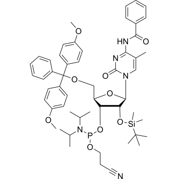 DMTr-2'-O-tert-Butyltrimethylsilane-5MeC(Bz)-3'-CE-phosphoramidite|CS-0868144