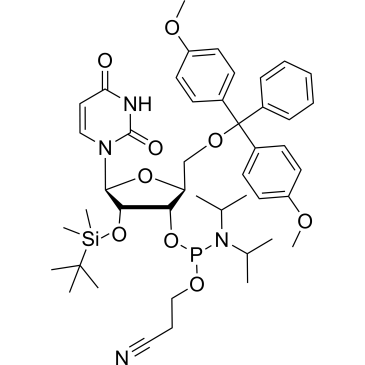 DMTr-3'-O-TBDMS-rU-CE Phosphoramidite|CS-0868151