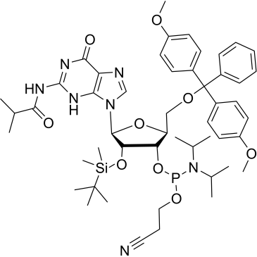 DMTr-3'-O-TBDMS-rG(iBu)-CE Phosphoramidite|CS-0868152
