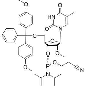 5’-O-DMTr-2’-OMe-5MeU-CE (S)-phosphoramidite|CS-0868204