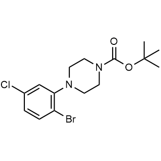 tert-Butyl 4-(2-bromo-5-chlorophenyl)piperazine-1-carboxylate|CS-0868297