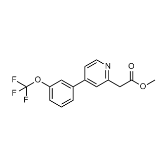 Methyl 2-(4-(3-(trifluoromethoxy)phenyl)pyridin-2-yl)acetate|CS-0868362