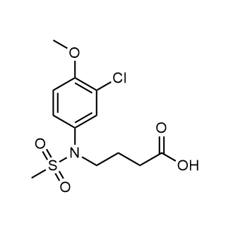 4-(n-(3-Chloro-4-methoxyphenyl)methylsulfonamido)butanoic acid|CS-0868418