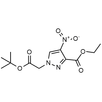 Ethyl 1-(2-(tert-butoxy)-2-oxoethyl)-4-nitro-1h-pyrazole-3-carboxylate|CS-0868442
