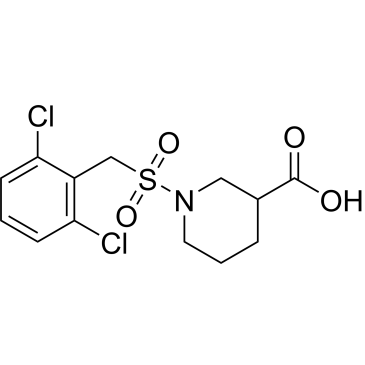 1-((2,6-Dichlorobenzyl)sulfonyl)piperidine-3-carboxylic acid|CS-0868456