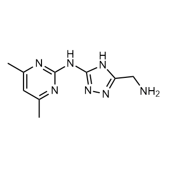 N-[3-(Aminomethyl)-1H-1,2,4-triazol-5-yl]-4,6-dimethyl-2-pyrimidinamine|CS-0868461