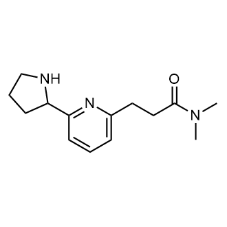 N,N-Dimethyl-6-(2-pyrrolidinyl)-2-pyridinepropanamide|CS-0868475
