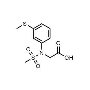 N-(Methylsulfonyl)-N-(3-(methylthio)phenyl)glycine|CS-0868485