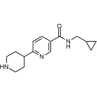 N-(Cyclopropylmethyl)-6-(4-piperidinyl)-3-pyridinecarboxamide|CS-0868521