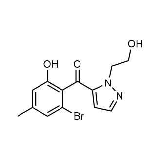 (2-Bromo-6-hydroxy-4-methylphenyl)(1-(2-hydroxyethyl)-1h-pyrazol-5-yl)methanone|CS-0868528