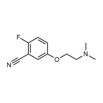 5-(2-(Dimethylamino)ethoxy)-2-fluorobenzonitrile|CS-0868620