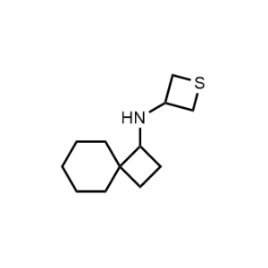 N-(Spiro[3.5]nonan-1-yl)thietan-3-amine|CS-0868690