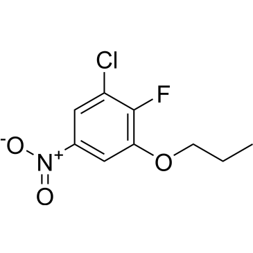 1-Chloro-2-fluoro-5-nitro-3-propoxybenzene|CS-0868798