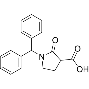 1-Benzhydryl-2-oxopyrrolidine-3-carboxylic acid|CS-0869481