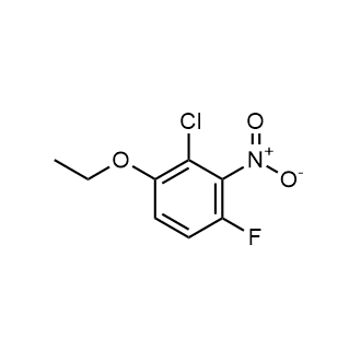 2-Chloro-1-ethoxy-4-fluoro-3-nitrobenzene|CS-0869697