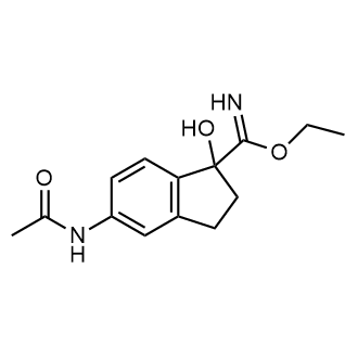 Ethyl 5-acetamido-1-hydroxy-2,3-dihydro-1h-indene-1-carbimidate|CS-0869827