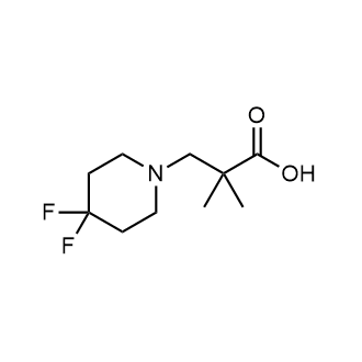 3-(4,4-Difluoropiperidin-1-yl)-2,2-dimethylpropanoic acid|CS-0869834