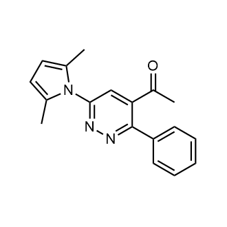 1-(6-(2,5-Dimethyl-1h-pyrrol-1-yl)-3-phenylpyridazin-4-yl)ethan-1-one|CS-0869875