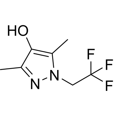 3,5-Dimethyl-1-(2,2,2-trifluoroethyl)-1h-pyrazol-4-ol|CS-0870122