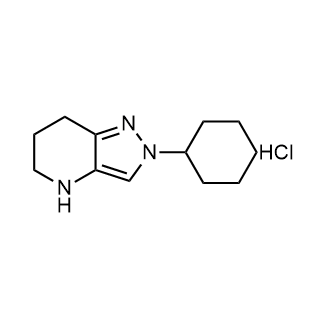 2-Cyclohexyl-4,5,6,7-tetrahydro-2h-pyrazolo[4,3-b]pyridine hydrochloride|CS-0870292